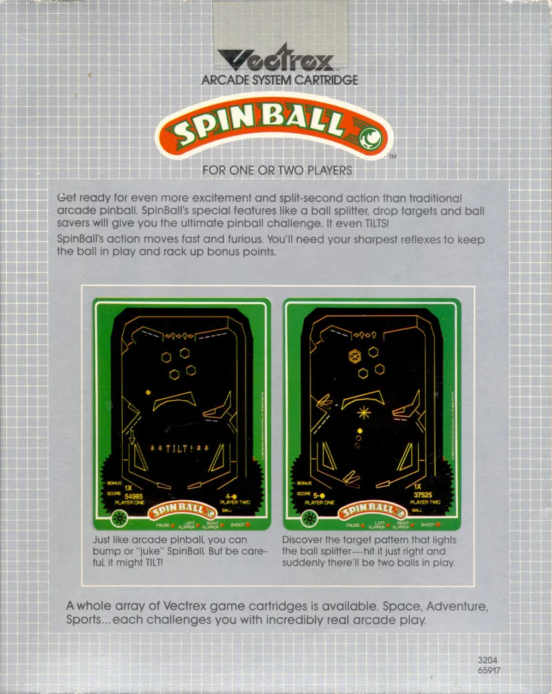 SpinBall box back