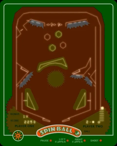 Backdrop artwork for SpinBall