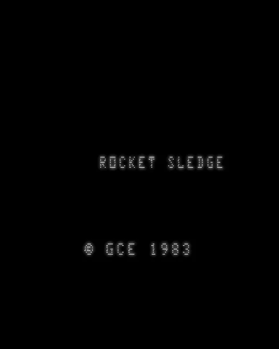 Sledge 3D title screen
