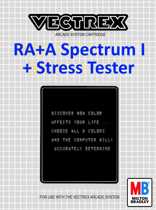 Backdrop artwork for RA+A Spectrum I+ Stress Tester