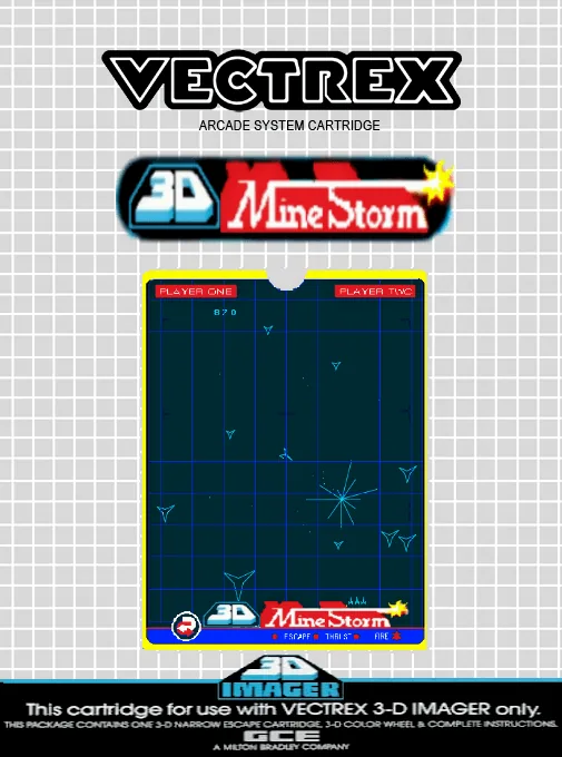 Backdrop artwork for 3D Mine Storm