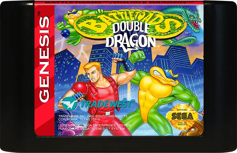Battletoads / Double Dragon cart