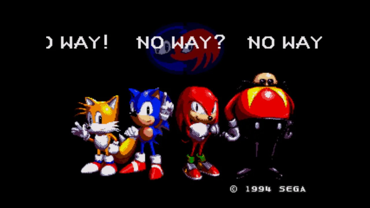 Backdrop artwork for Sonic & Knuckles + Sonic the Hedgehog