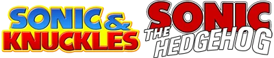 Sonic & Knuckles + Sonic the Hedgehog logo