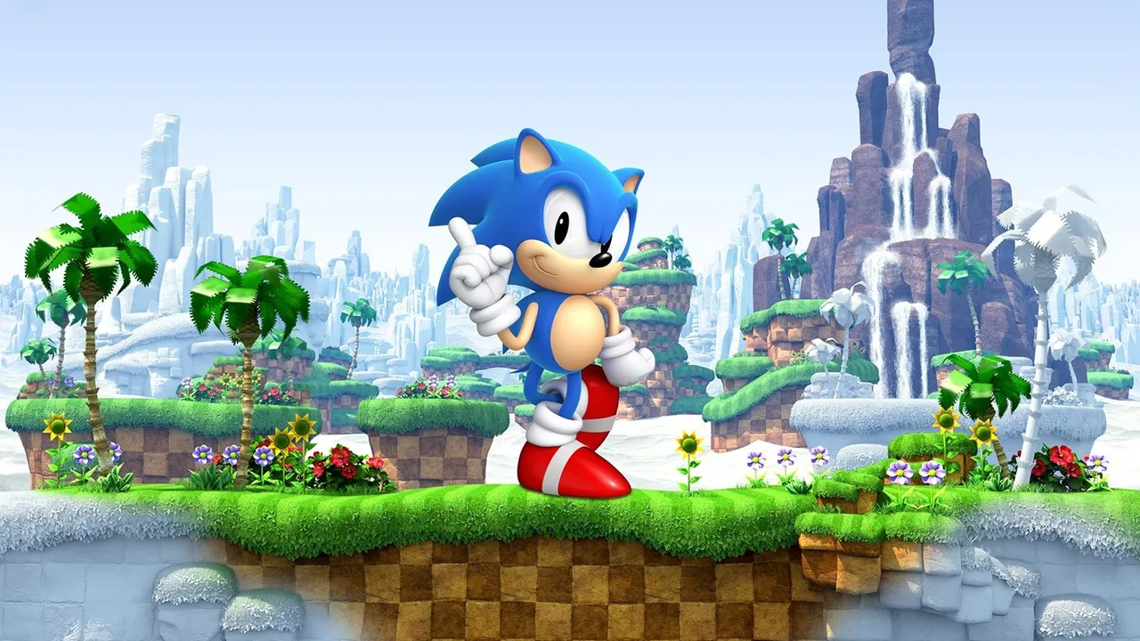 Backdrop artwork for Sonic the Hedgehog