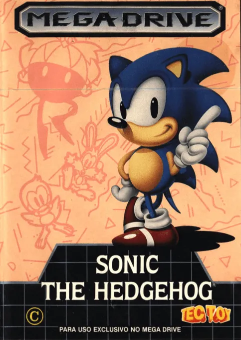 Sonic the Hedgehog box art