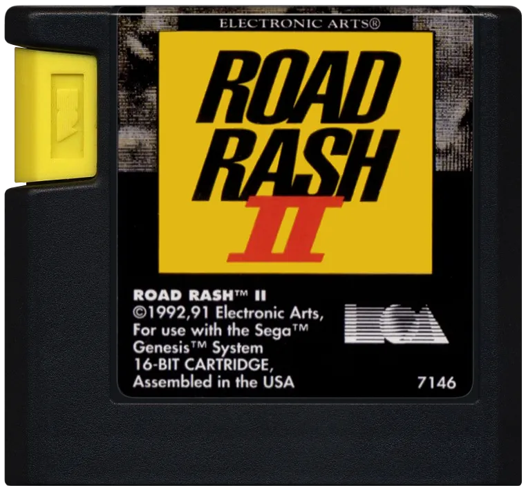 Road Rash II cart
