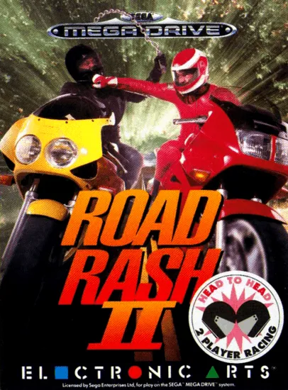 Road Rash II box art