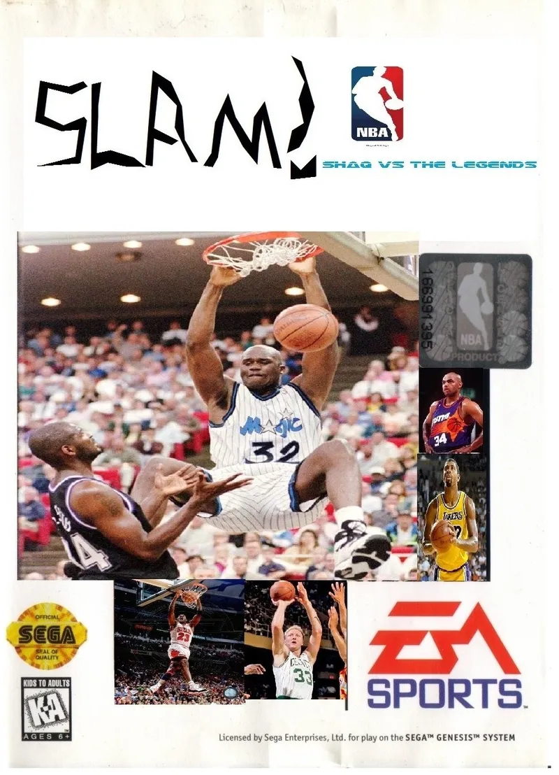 Slam: Shaq vs. the Legends box art