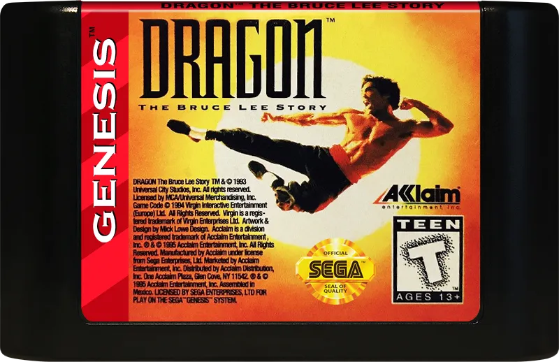 Dragon: The Bruce Lee Story cart