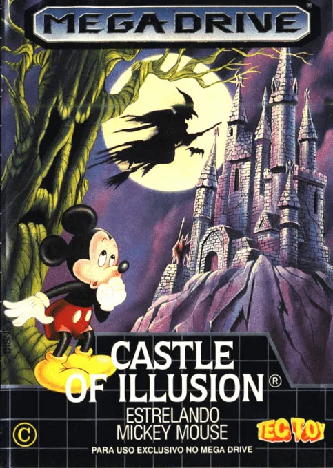 Castle of Illusion Starring Mickey Mouse box art