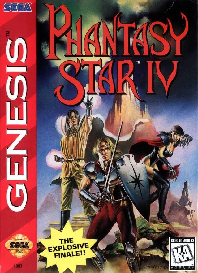 Phantasy Star IV: The End of the Millennium box art