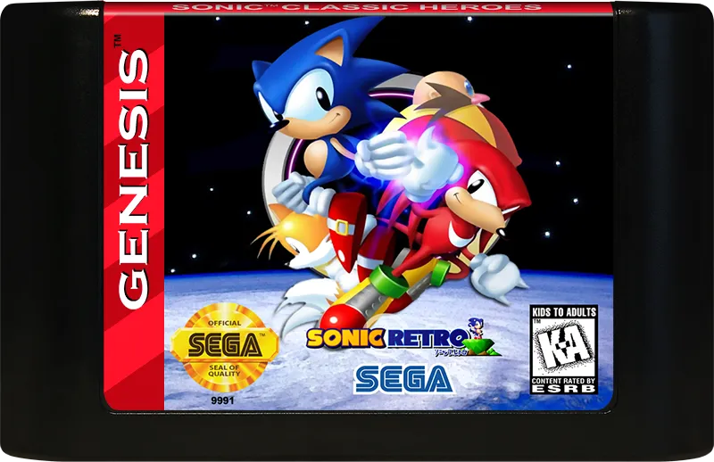 Sonic Classic Heroes cart