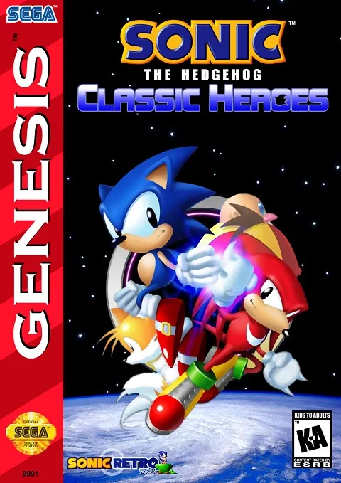 Sonic Classic Heroes box art