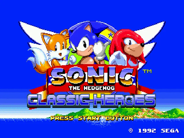 Sonic Classic Heroes screenshot