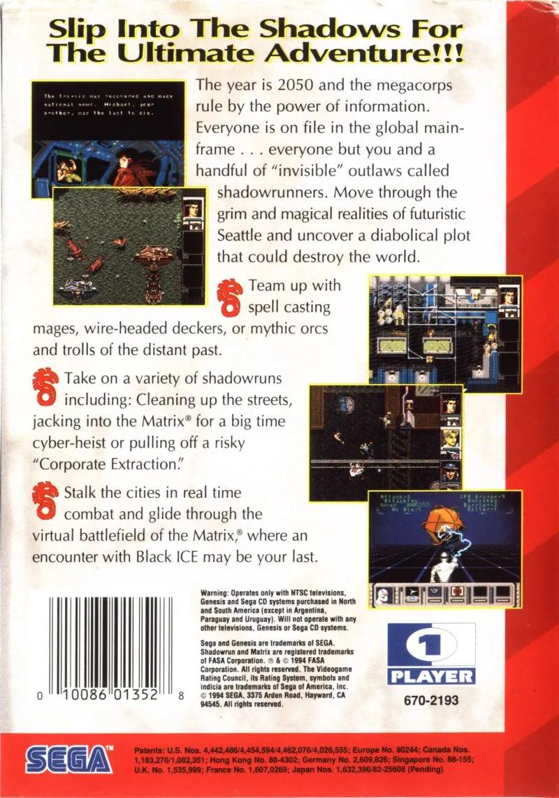 Shadowrun box back