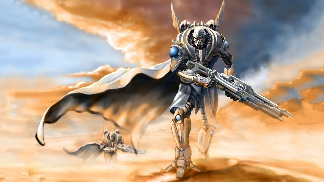 Backdrop artwork for Robot Battler