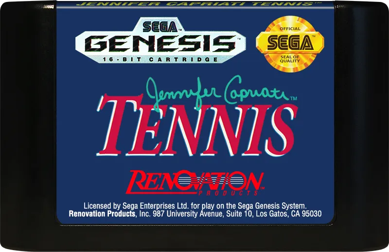 Jennifer Capriati Tennis cart