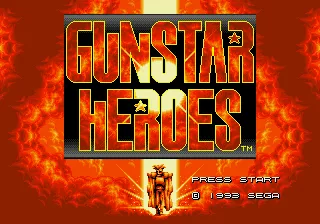 Gunstar Heroes screenshot