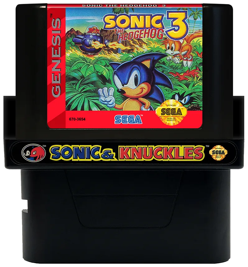 Sonic 3 & Knuckles cart