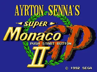 Ayrton Senna's Super Monaco GP II screenshot