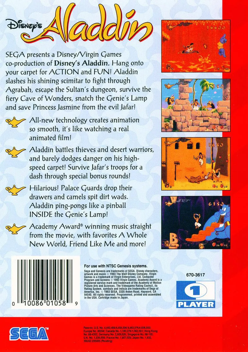 Aladdin box back