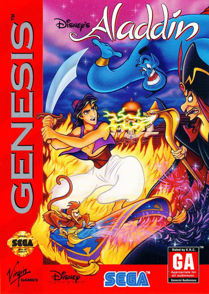 Aladdin box art