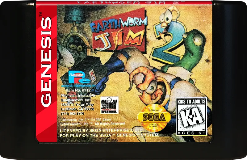 Earthworm Jim 2 cart