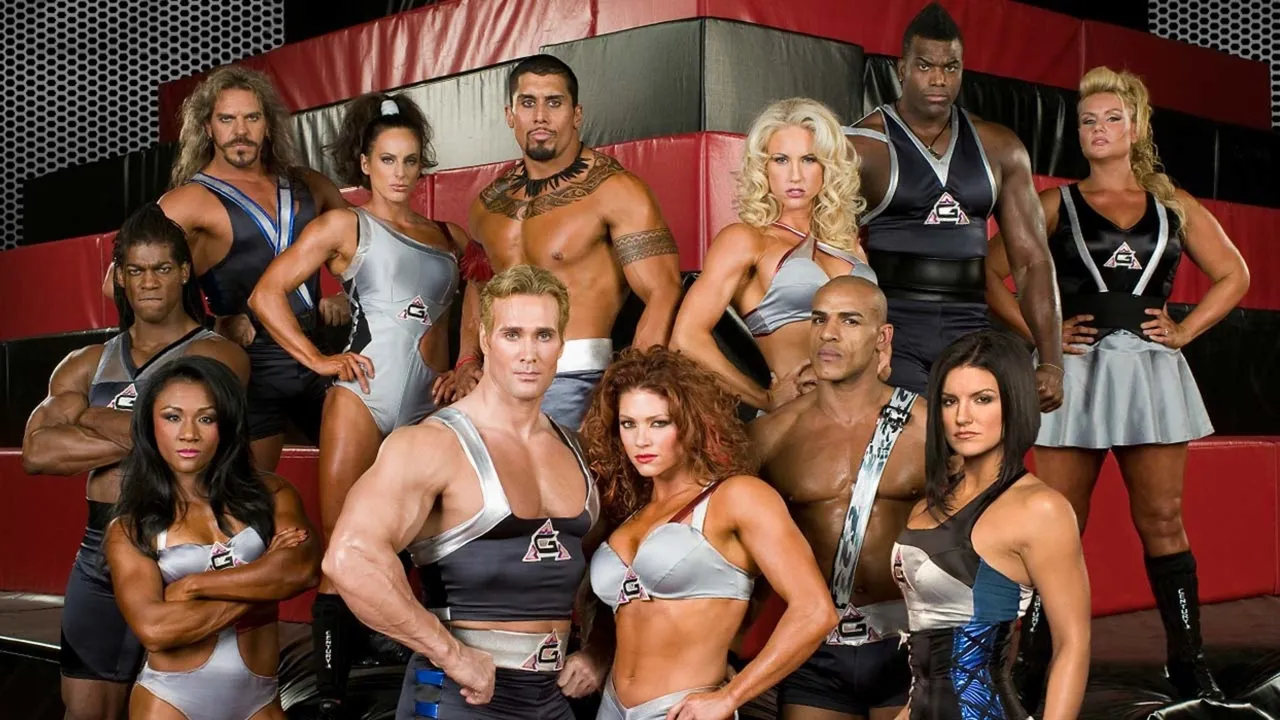 Backdrop artwork for American Gladiators