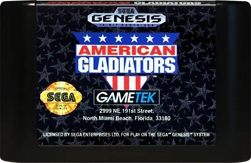 American Gladiators cart