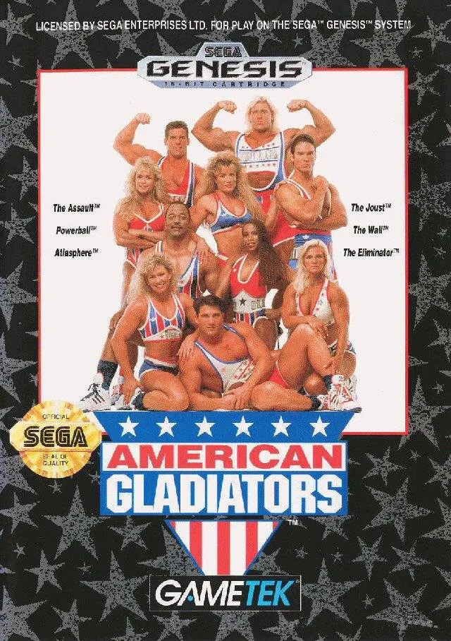 American Gladiators box art