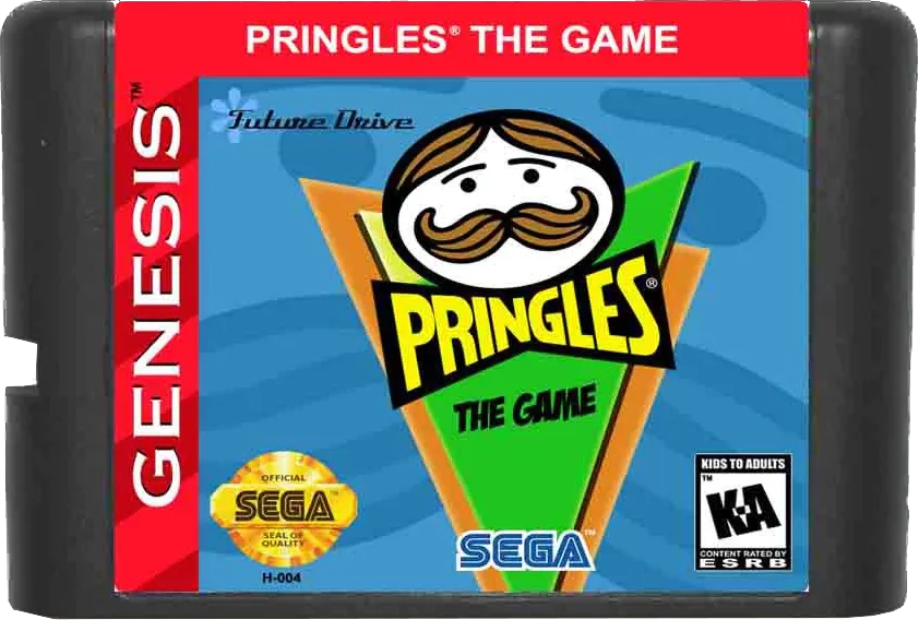 Pringles: The Game cart