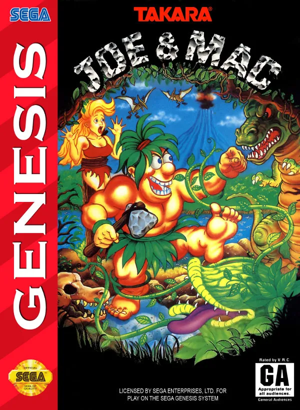 Joe & Mac box art