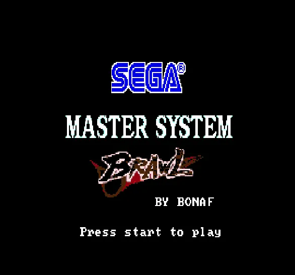 Backdrop artwork for Sega Master System Brawl