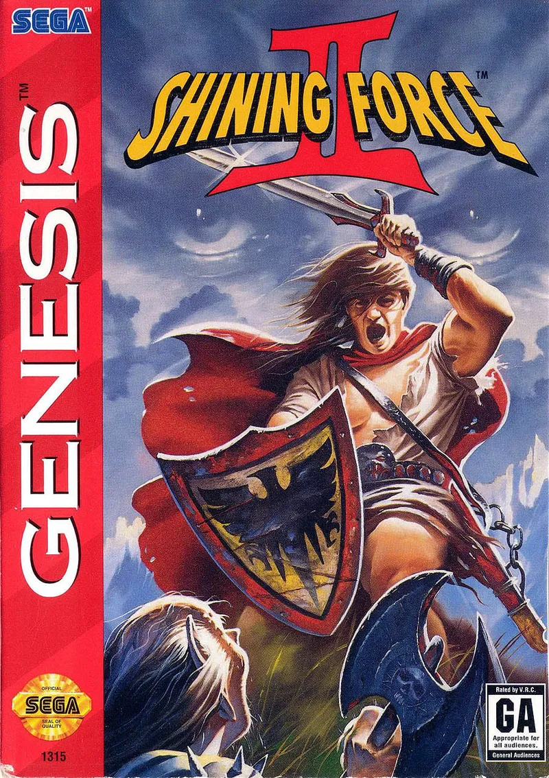 Shining Force II box art