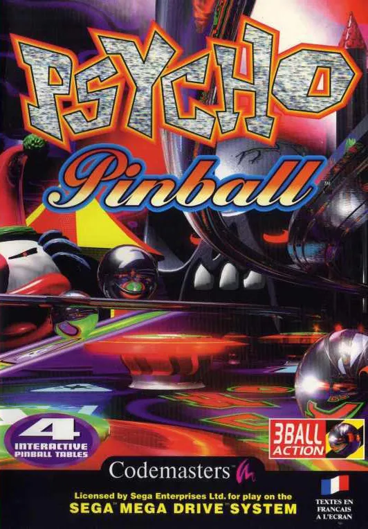 Psycho Pinball box art