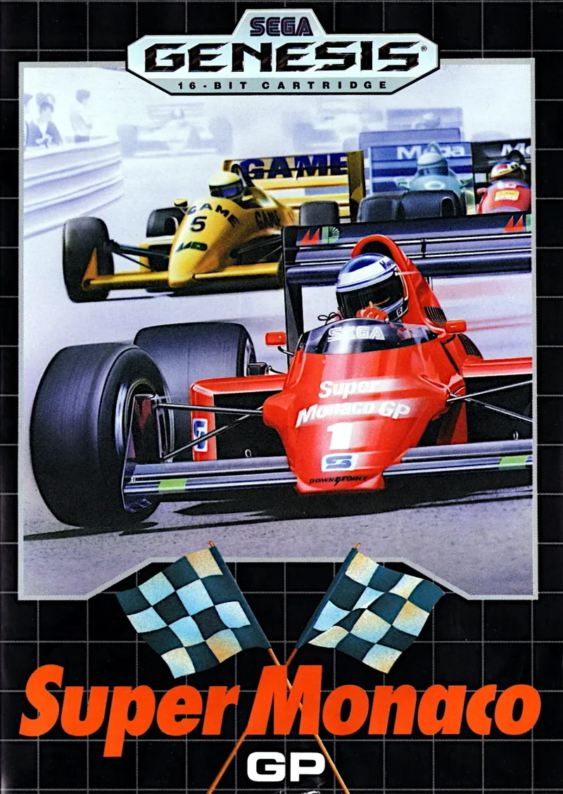 Super Monaco GP box art