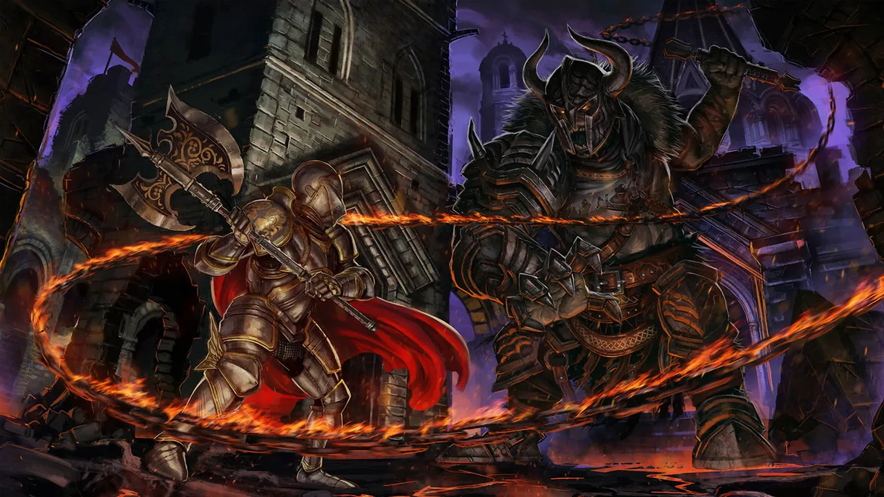 Backdrop artwork for Demons of Asteborg