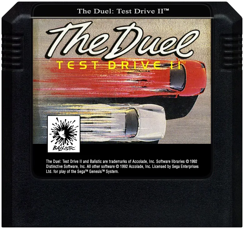 The Duel: Test Drive II cart