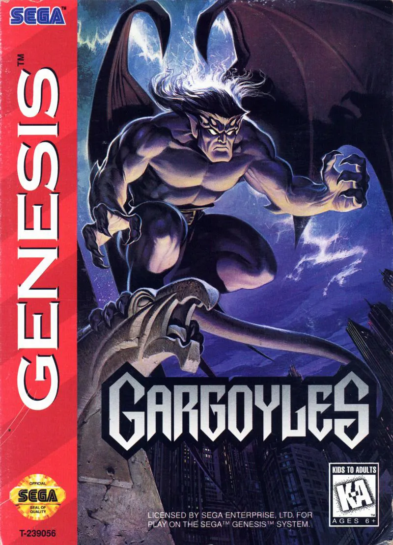 Gargoyles box art
