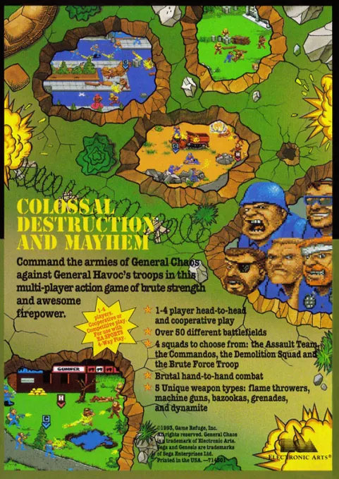 General Chaos box back