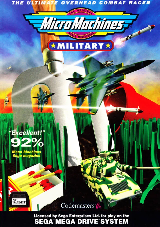Micro Machines Military: It's A Blast! box art