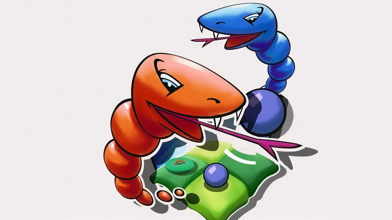 Backdrop artwork for Snake Rattle 'n' Roll