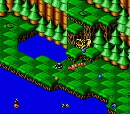 Snake Rattle 'n' Roll screenshot