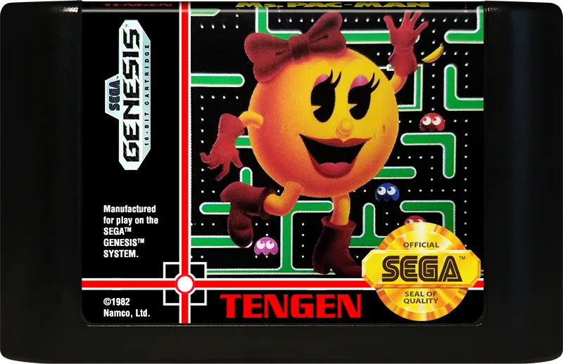 Ms. Pac-Man cart