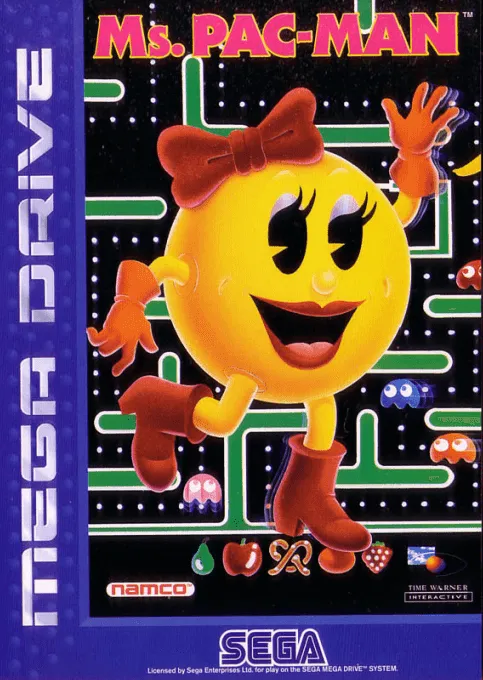 Ms. Pac-Man box art