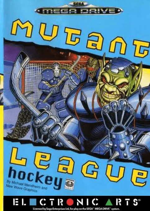 Mutant League Hockey box art