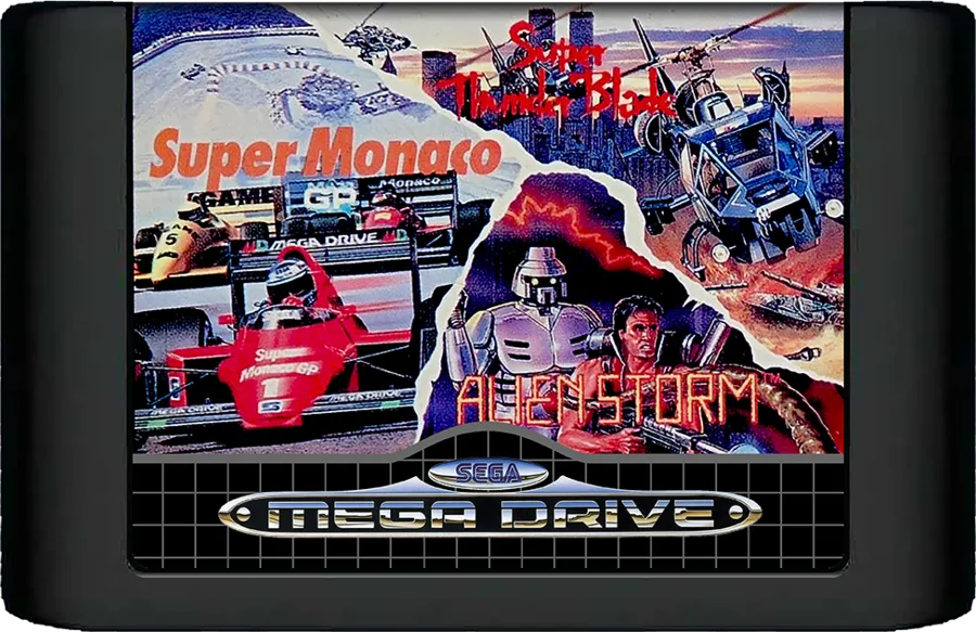 Mega Games 3 cart
