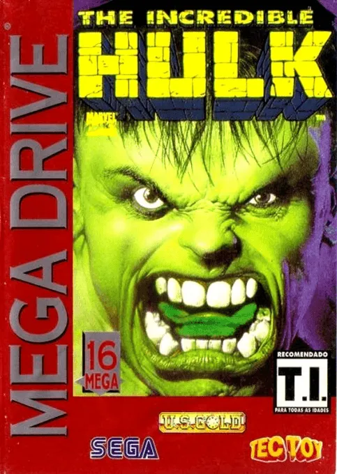 The Incredible Hulk box art