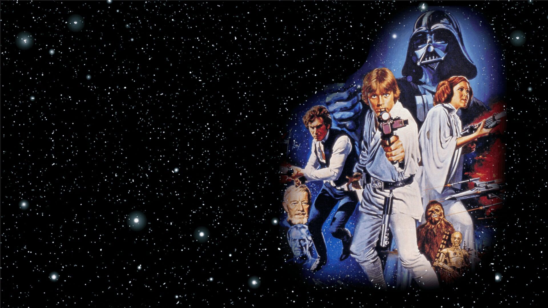 Backdrop artwork for Star Wars